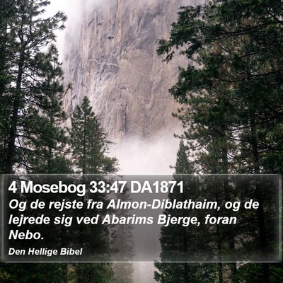 4 Mosebog 33:47 DA1871 Bible Verse Image