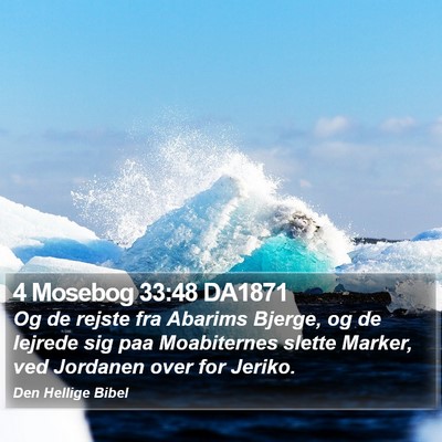 4 Mosebog 33:48 DA1871 Bible Verse Image