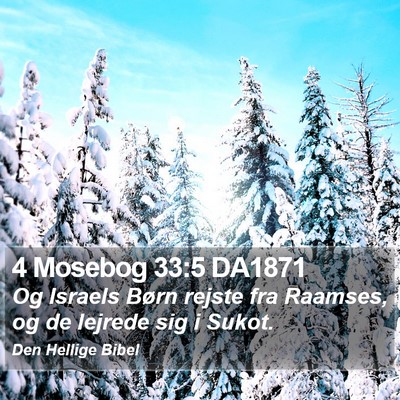 4 Mosebog 33:5 DA1871 Bible Verse Image