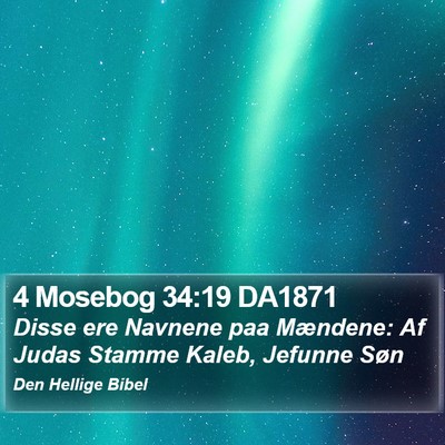 4 Mosebog 34:19 DA1871 Bible Verse Image