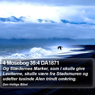 4 Mosebog 35:4 DA1871 Bible Verse Image