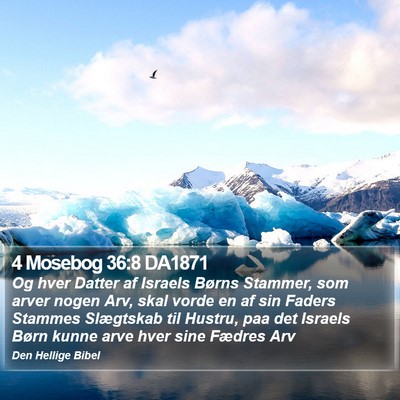 4 Mosebog 36:8 DA1871 Bible Verse Image
