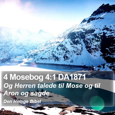 4 Mosebog 4:1 DA1871 Bible Verse Image