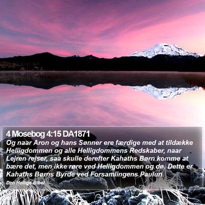 4 Mosebog 4:15 DA1871 Bible Verse Image