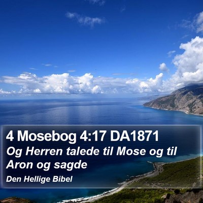 4 Mosebog 4:17 DA1871 Bible Verse Image