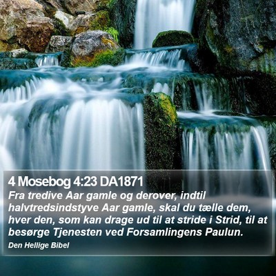 4 Mosebog 4:23 DA1871 Bible Verse Image