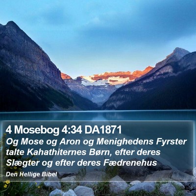 4 Mosebog 4:34 DA1871 Bible Verse Image