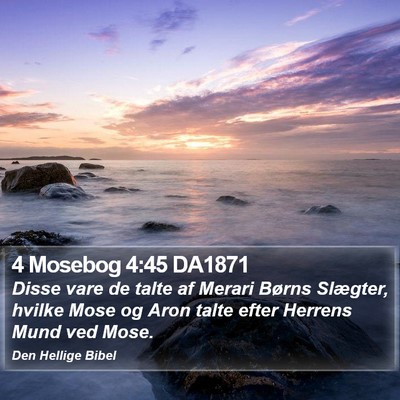 4 Mosebog 4:45 DA1871 Bible Verse Image
