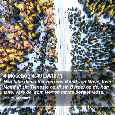 4 Mosebog 4:49 DA1871 Bible Verse Image