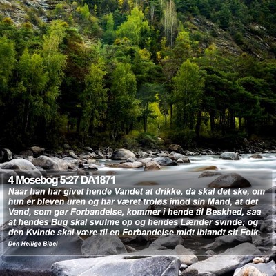 4 Mosebog 5:27 DA1871 Bible Verse Image