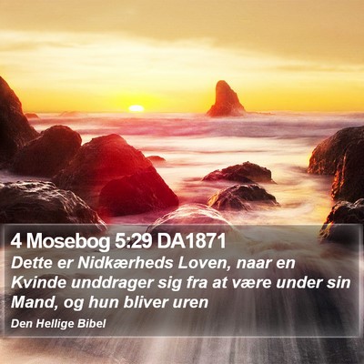 4 Mosebog 5:29 DA1871 Bible Verse Image