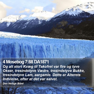 4 Mosebog 7:88 DA1871 Bible Verse Image