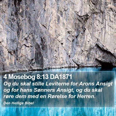 4 Mosebog 8:13 DA1871 Bible Verse Image