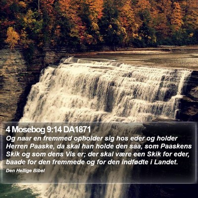 4 Mosebog 9:14 DA1871 Bible Verse Image
