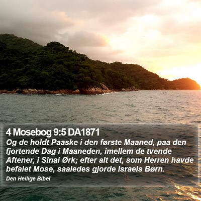 4 Mosebog 9:5 DA1871 Bible Verse Image