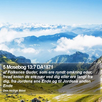 5 Mosebog 13:7 DA1871 Bible Verse Image