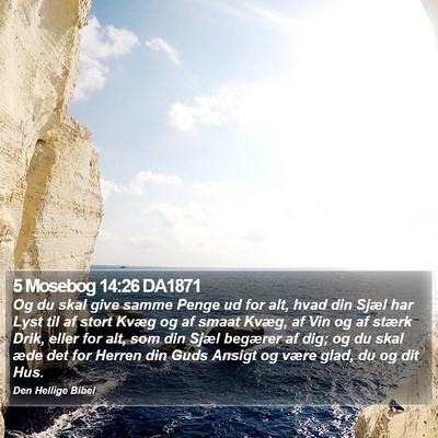 5 Mosebog 14:26 DA1871 Bible Verse Image