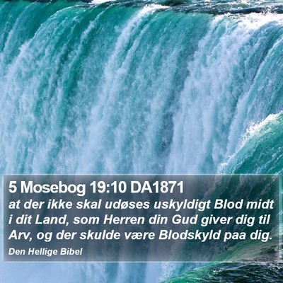 5 Mosebog 19:10 DA1871 Bible Verse Image