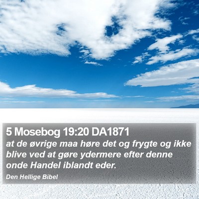 5 Mosebog 19:20 DA1871 Bible Verse Image