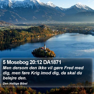 5 Mosebog 20:12 DA1871 Bible Verse Image