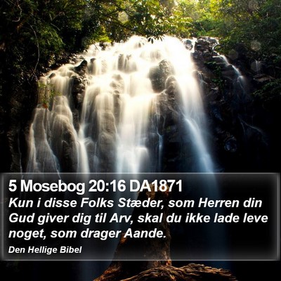 5 Mosebog 20:16 DA1871 Bible Verse Image