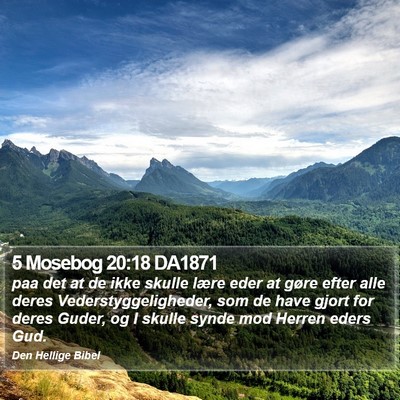 5 Mosebog 20:18 DA1871 Bible Verse Image