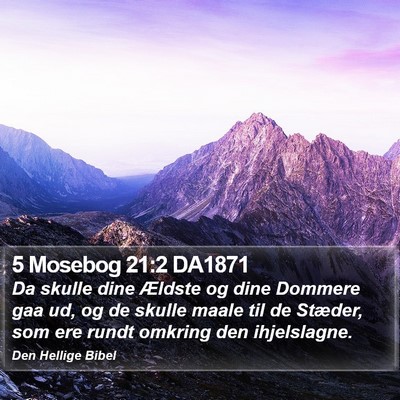 5 Mosebog 21:2 DA1871 Bible Verse Image