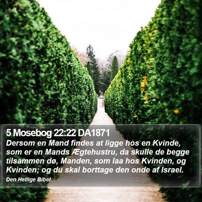 5 Mosebog 22:22 DA1871 Bible Verse Image