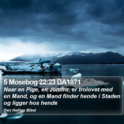 5 Mosebog 22:23 DA1871 Bible Verse Image