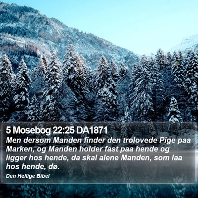 5 Mosebog 22:25 DA1871 Bible Verse Image