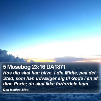 5 Mosebog 23:16 DA1871 Bible Verse Image