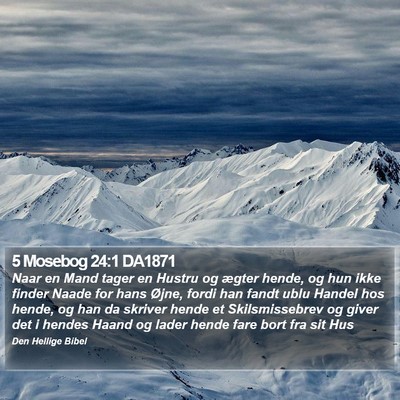 5 Mosebog 24:1 DA1871 Bible Verse Image
