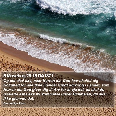 5 Mosebog 25:19 DA1871 Bible Verse Image