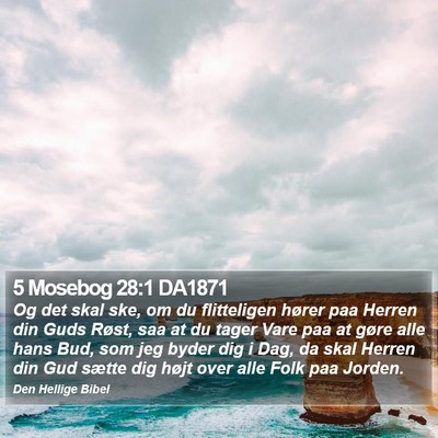 5 Mosebog 28:1 DA1871 Bible Verse Image