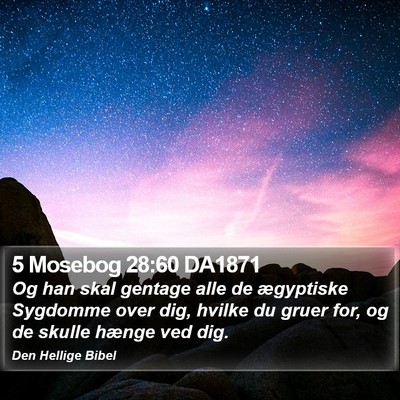 5 Mosebog 28:60 DA1871 Bible Verse Image