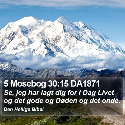 5 Mosebog 30:15 DA1871 Bible Verse Image