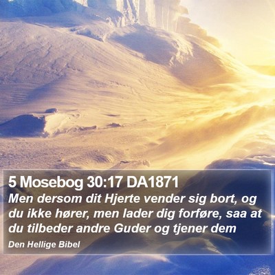 5 Mosebog 30:17 DA1871 Bible Verse Image