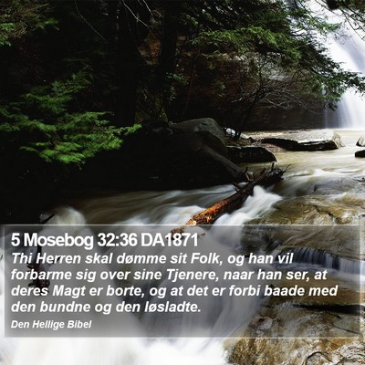 5 Mosebog 32:36 DA1871 Bible Verse Image