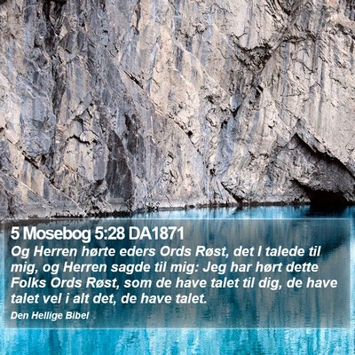 5 Mosebog 5:28 DA1871 Bible Verse Image