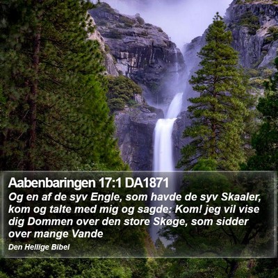 Aabenbaringen 17:1 DA1871 Bible Verse Image