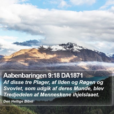 Aabenbaringen 9:18 DA1871 Bible Verse Image