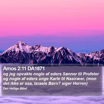 Amos 2:11 DA1871 Bible Verse Image