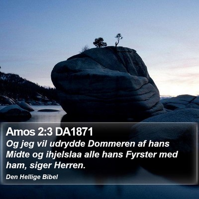 Amos 2:3 DA1871 Bible Verse Image