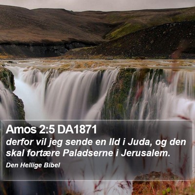 Amos 2:5 DA1871 Bible Verse Image