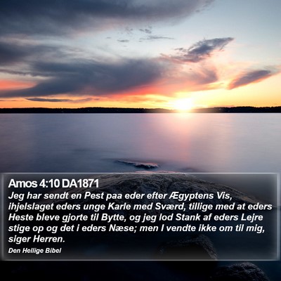 Amos 4:10 DA1871 Bible Verse Image