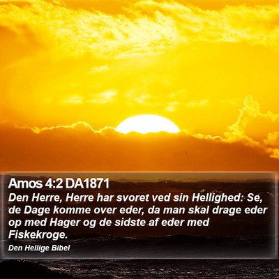 Amos 4:2 DA1871 Bible Verse Image