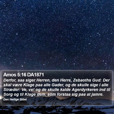 Amos 5:16 DA1871 Bible Verse Image