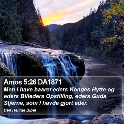 Amos 5:26 DA1871 Bible Verse Image