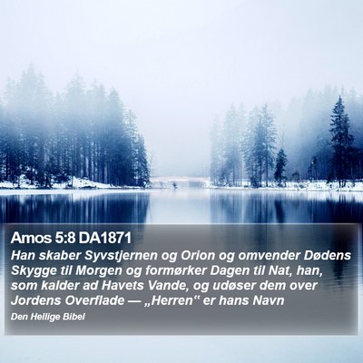 Amos 5:8 DA1871 Bible Verse Image