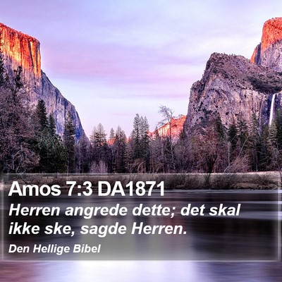 Amos 7:3 DA1871 Bible Verse Image